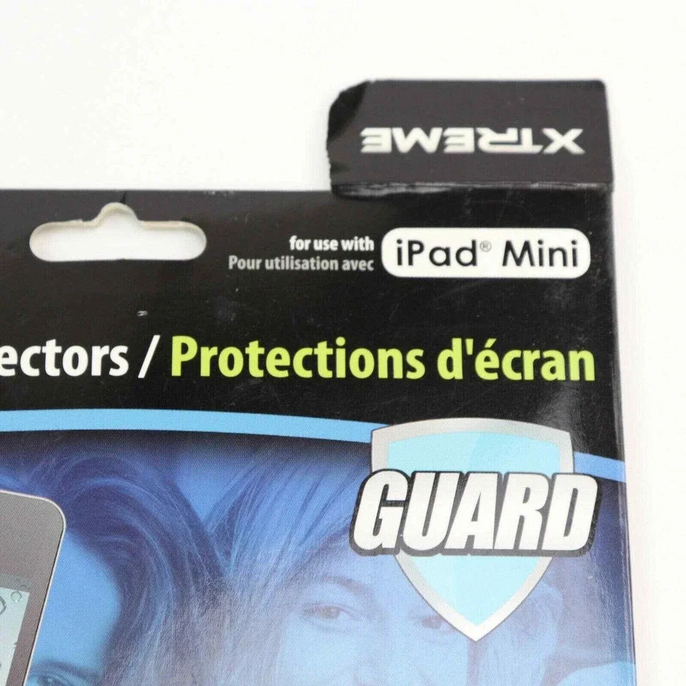 Xtreme 2 Pack Ultra Clear Screen Protectors for iPad Mini Guard Combo